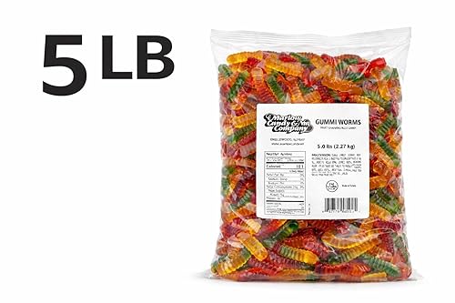 Miniatura 3 de Gusanos de goma de Marlow Candy (Always Fresh) bolsa de 5 libras (HALAL) [HELAL]