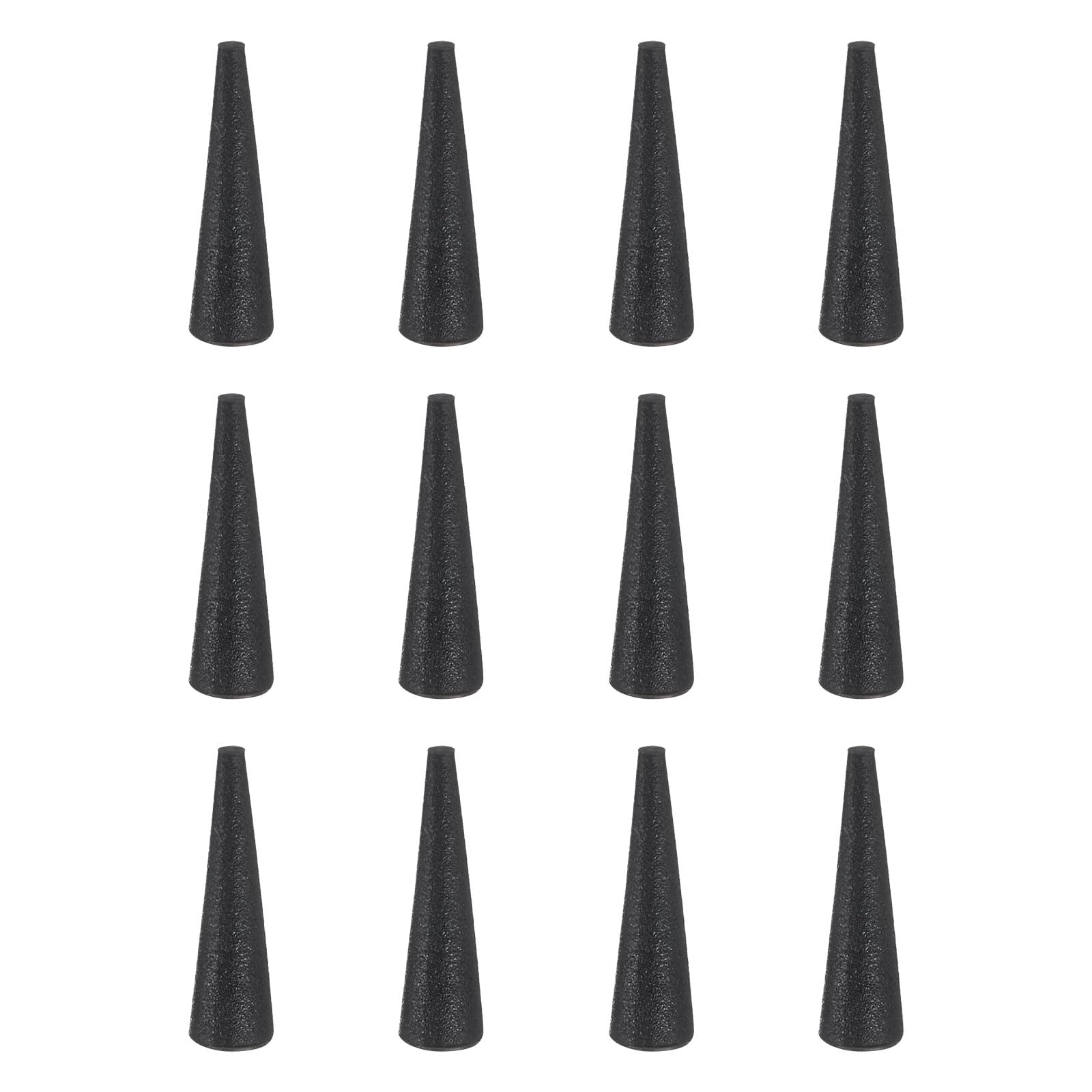 uxcell 12 Pcs Silicone Rubber Tapered Plug, 13mm to 18mm High-Temperature Solid Rubber Stoppers Silicone Plugs for Hole Plugs, Spraying, Coating, Painting Protection, Black, 25mm — Amazon image 26