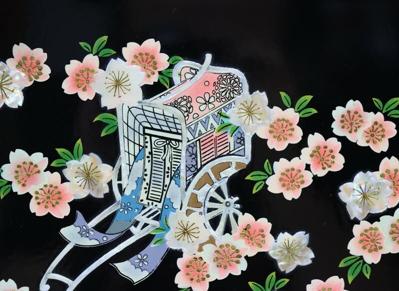 雛人形飾り 三月屏風 螺鈿