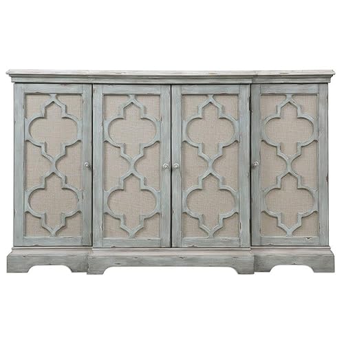 Uttermost Sophie 4 Door Cabinet Grey