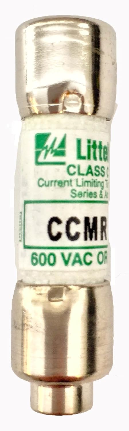 Littelfuse CCMR020.TXP Class CC Fuse, Time Delay, RoHS, 600V, 20 Amp (Pack of 10)