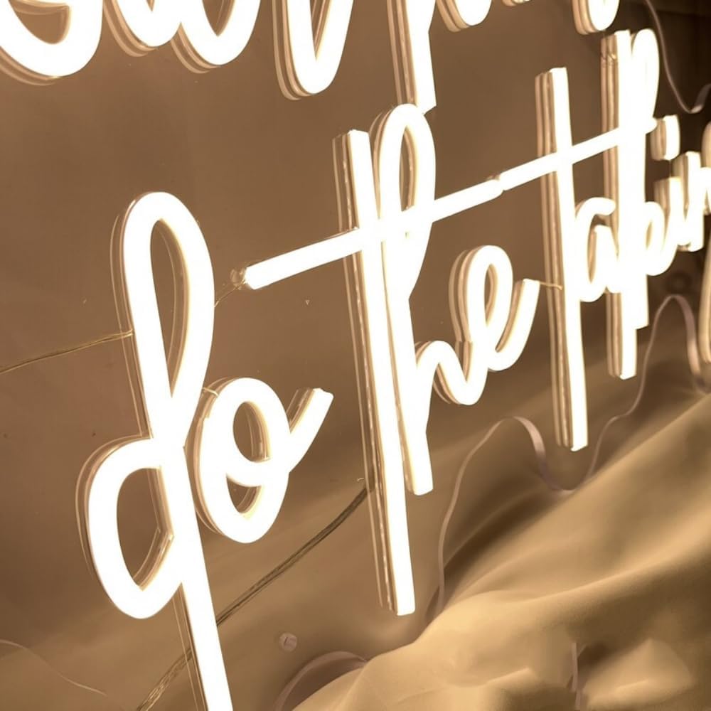Let Your Hair Do The Talking Beauty Salon Neon Sign LED Light Up Hair Salon Wall Decoration Handcrafted Sign Personalized Gift 20X11in