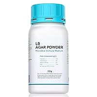 Vista 6 de Polvo de agar nutritivo 8.82 oz para proyectos científicos Produce 10.8 litros de medio de cultivo Agars de grado microbiológico de alta