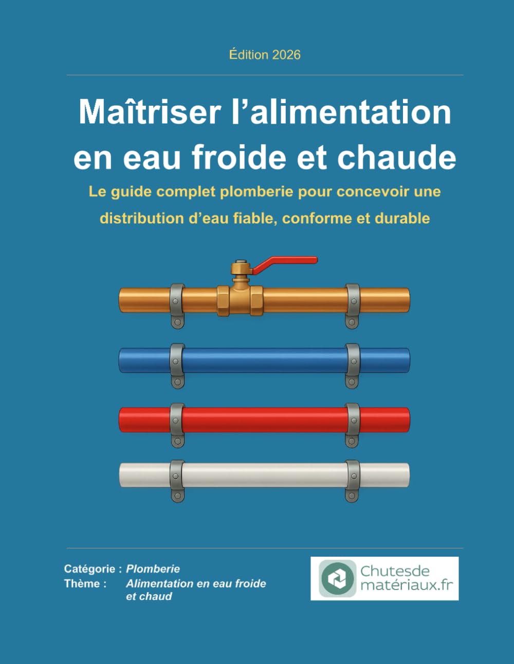 Maîtriser l’alimentation en eau froide et chaude: Le guide complet plomberie pour concevoir une distribution d’eau fiable, conforme et durable (Plomberie domestique – Le guide ultime)