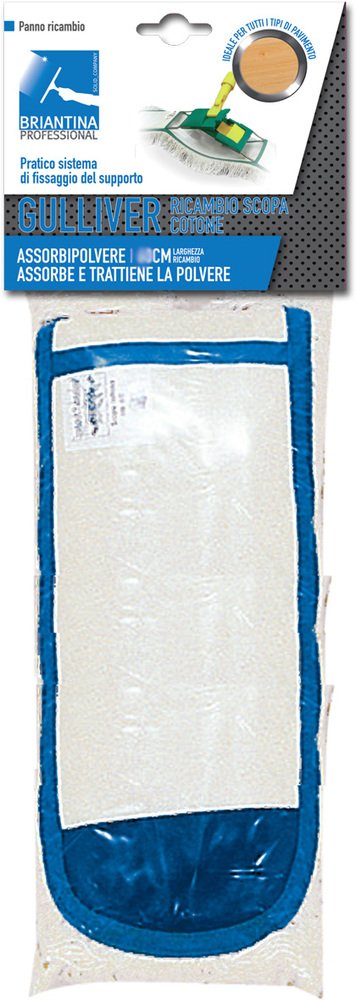 Frange Scopa Piacentina Cotone 100cm - Confezione 2 Pezzi Lavabili A 60&deg;