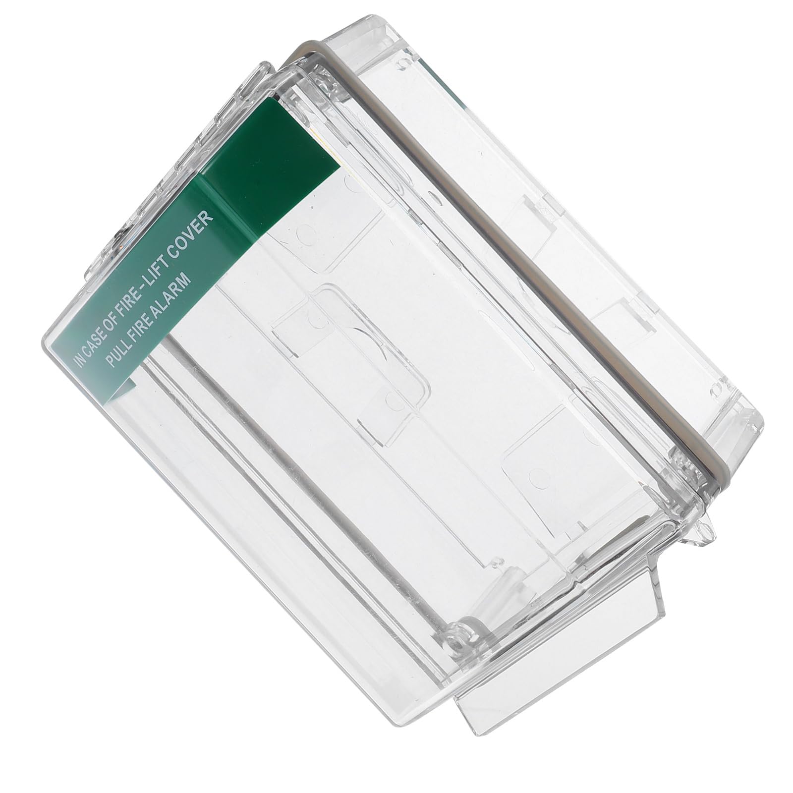 Cubierta Transparente para pulsador: Cubierta Protectora Impermeable para botón de Parada de Emergencia - Cubierta de plástico Impermeable para alarmas