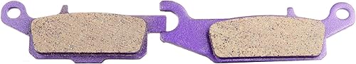 Miniatura 3 de SCITOO FA443, FA444 Pastillas de freno para Yamaha Grizzly 550 2009-2014 pastillas de freno delanteras y traseras de fibra de carbono