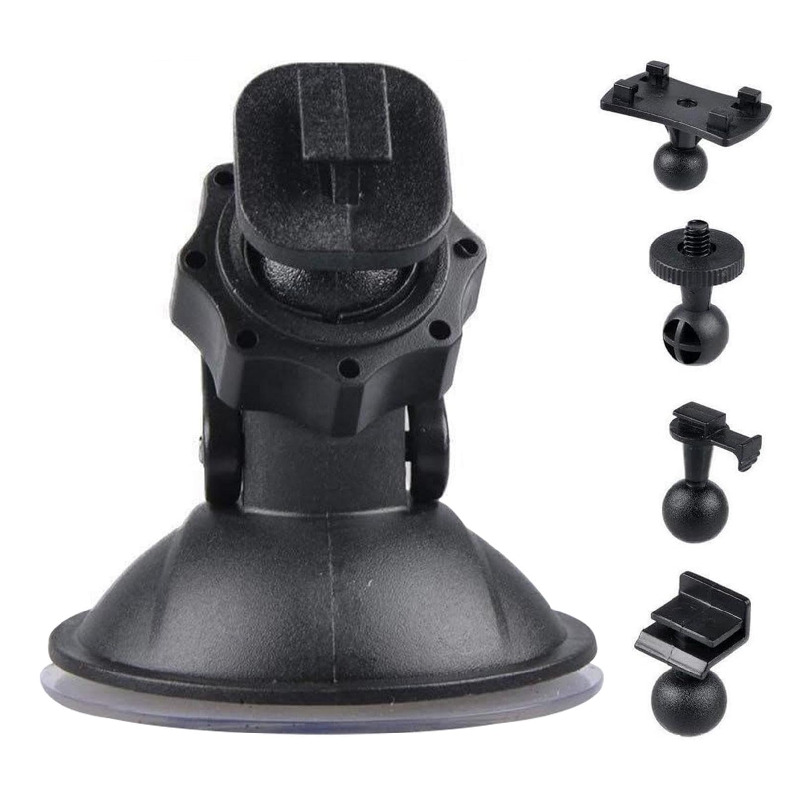 Secure Car Camera Mount Powerful Windshield Dash Grip Fully