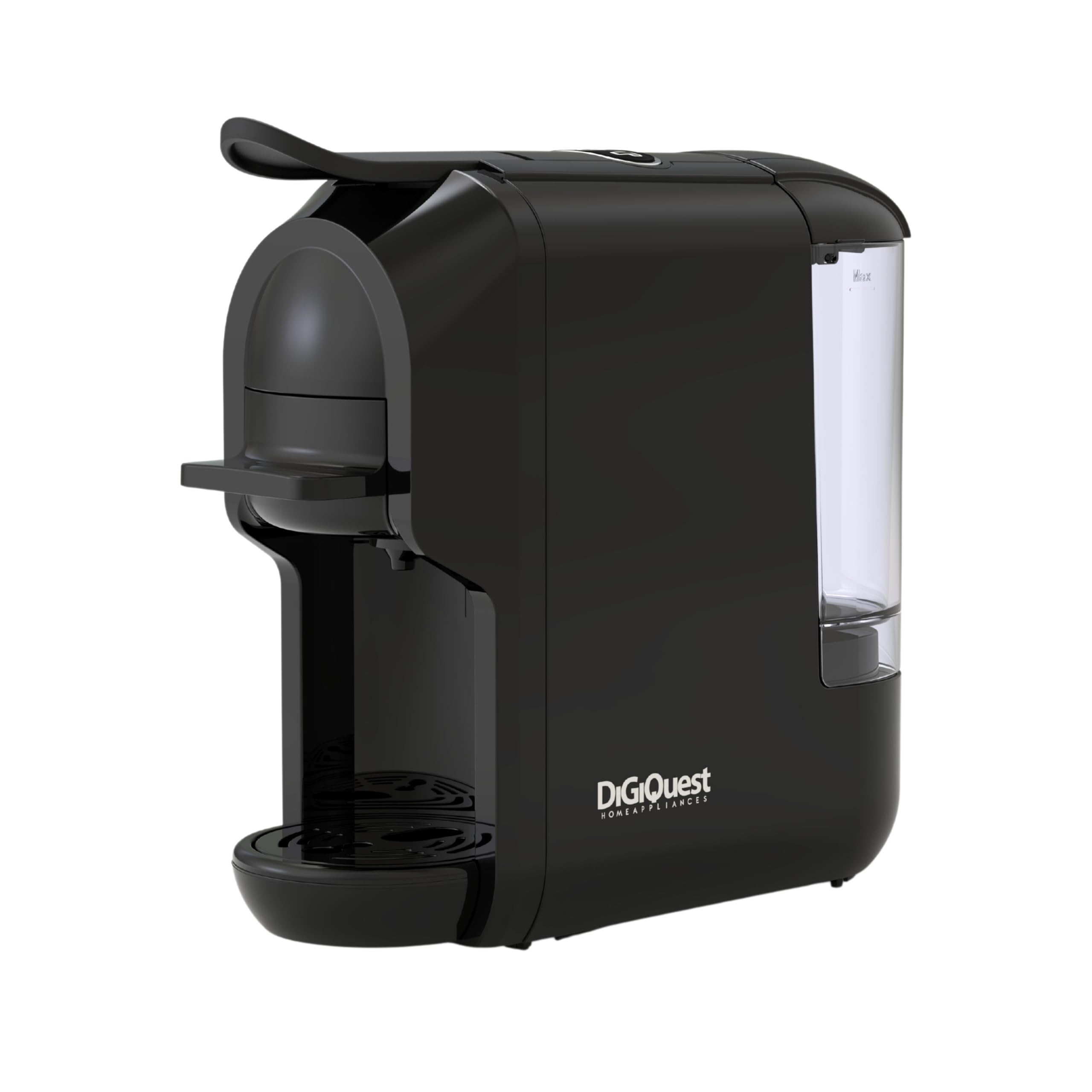 DIGIQUEST Macchina da caffè Multicompatibile COFFY | Modulo per capsule Lavazza Blue® Incluso | Caffè corto e lungo | Potenza 1450 W| 0,6 Litri | 19 Bar | Adatta ai gusti di tutti