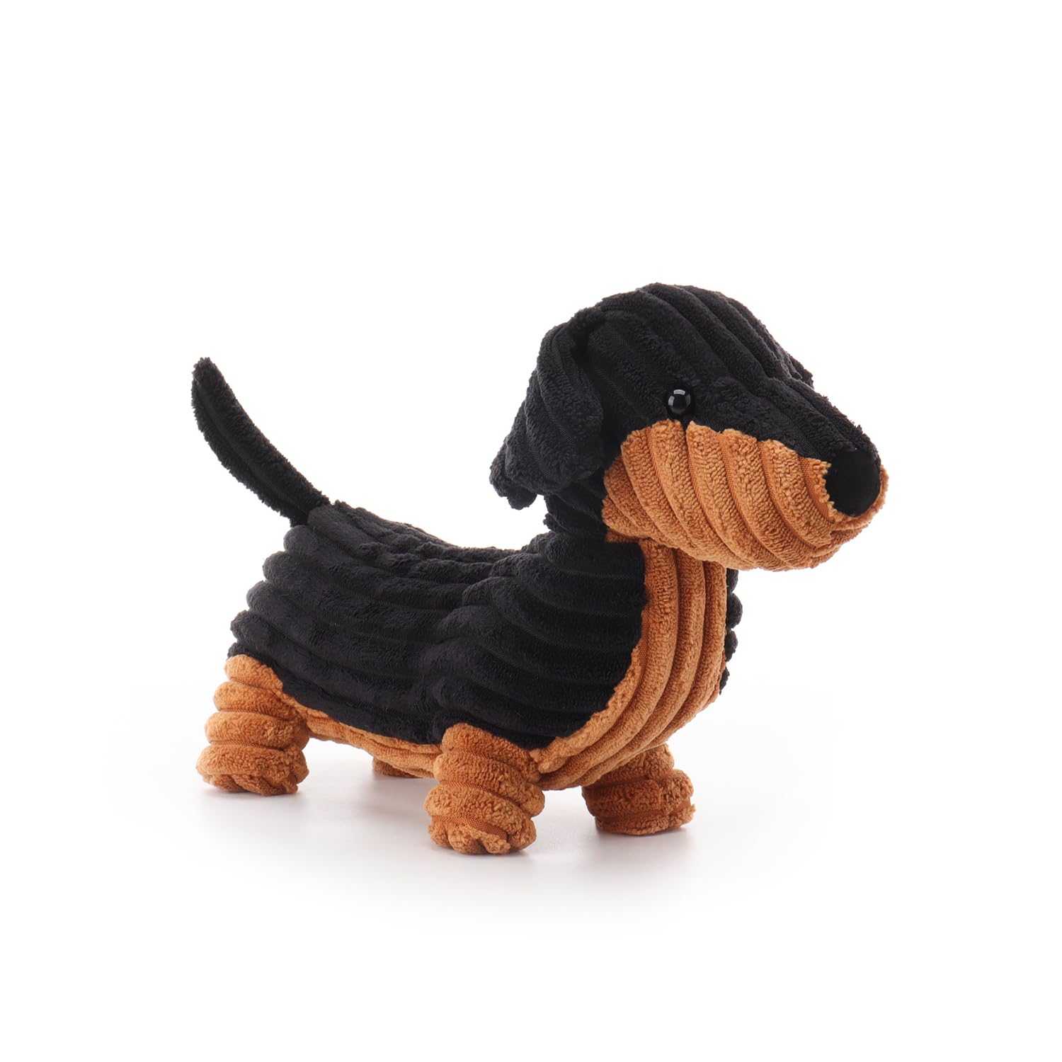 Apricot Lamb Dachshund Fulan Dog Plushies Stuffed Animals for Baby Girl and Boy Soft Cute Plush Toys for Kids 10.6 Inches