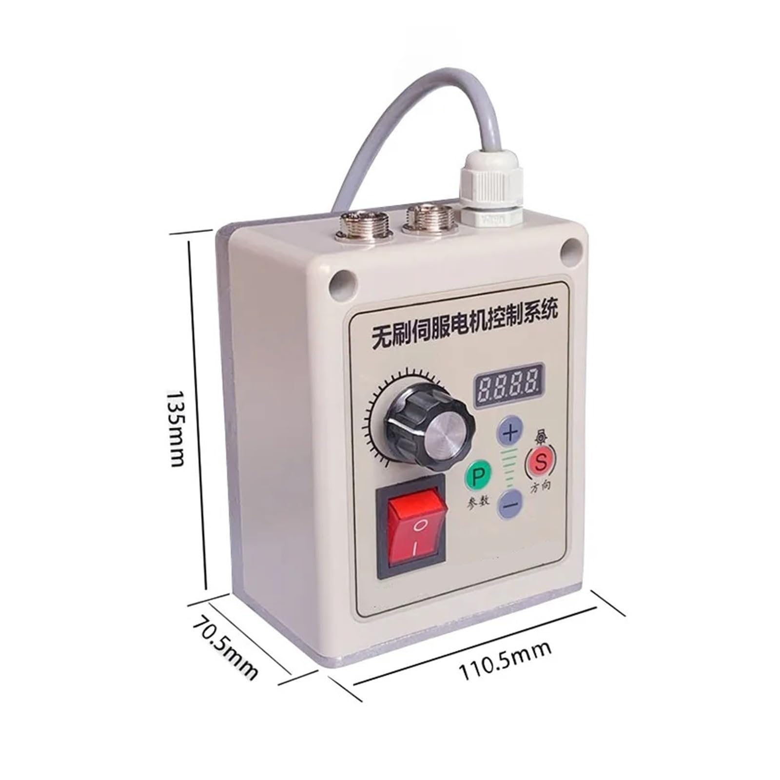 550w/750w/1100w bezszczotkowy silnik serwo pokrętło regulacji prędkości szlifierka taśmowa maszyny do obróbki drewna piła listowa tokarka Wszechstronne zastosowanie(550w)