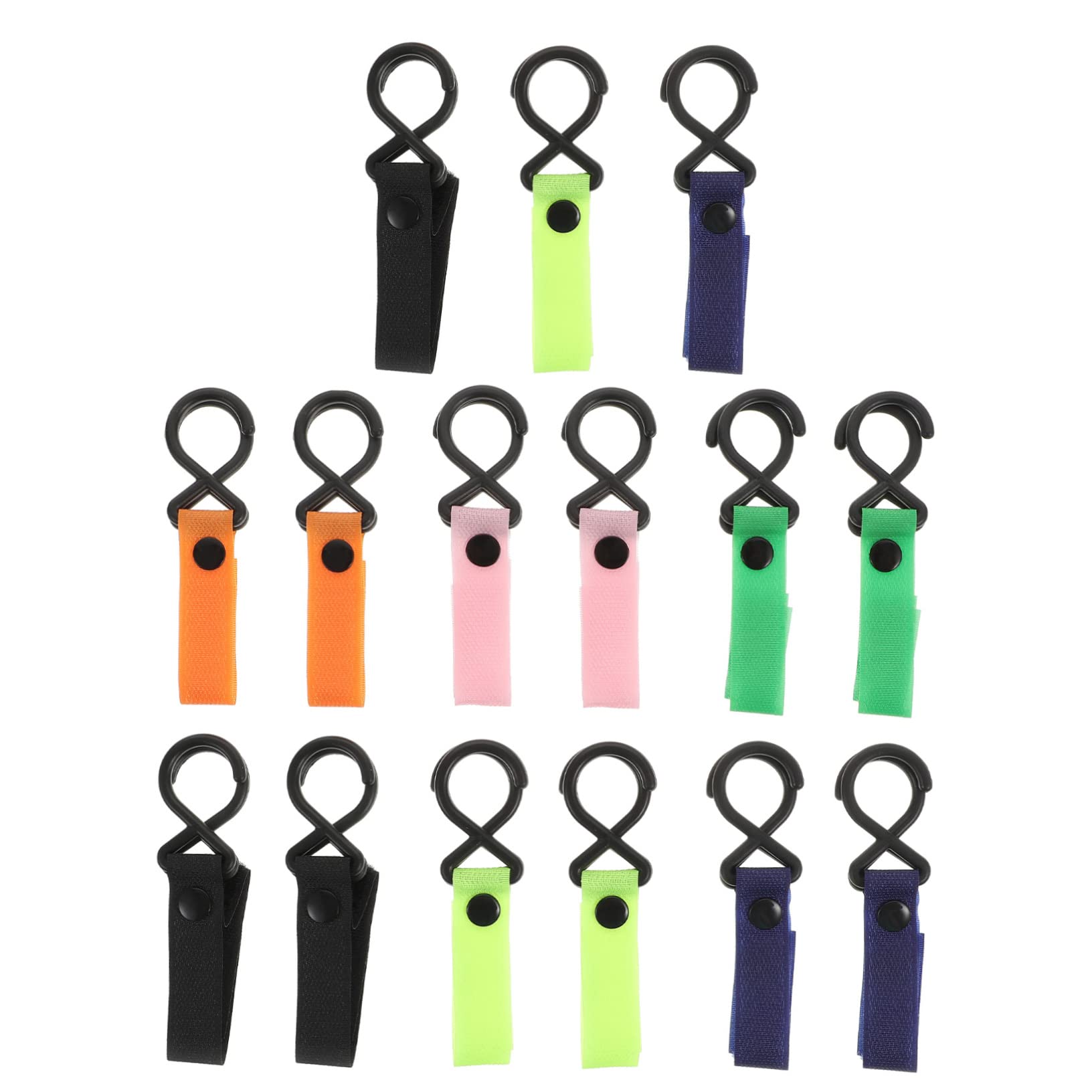 Toyvian Stroller Hooks for Cart Heavy Duty for Pushchair Diaper Bags Handbags for Outing Random Color