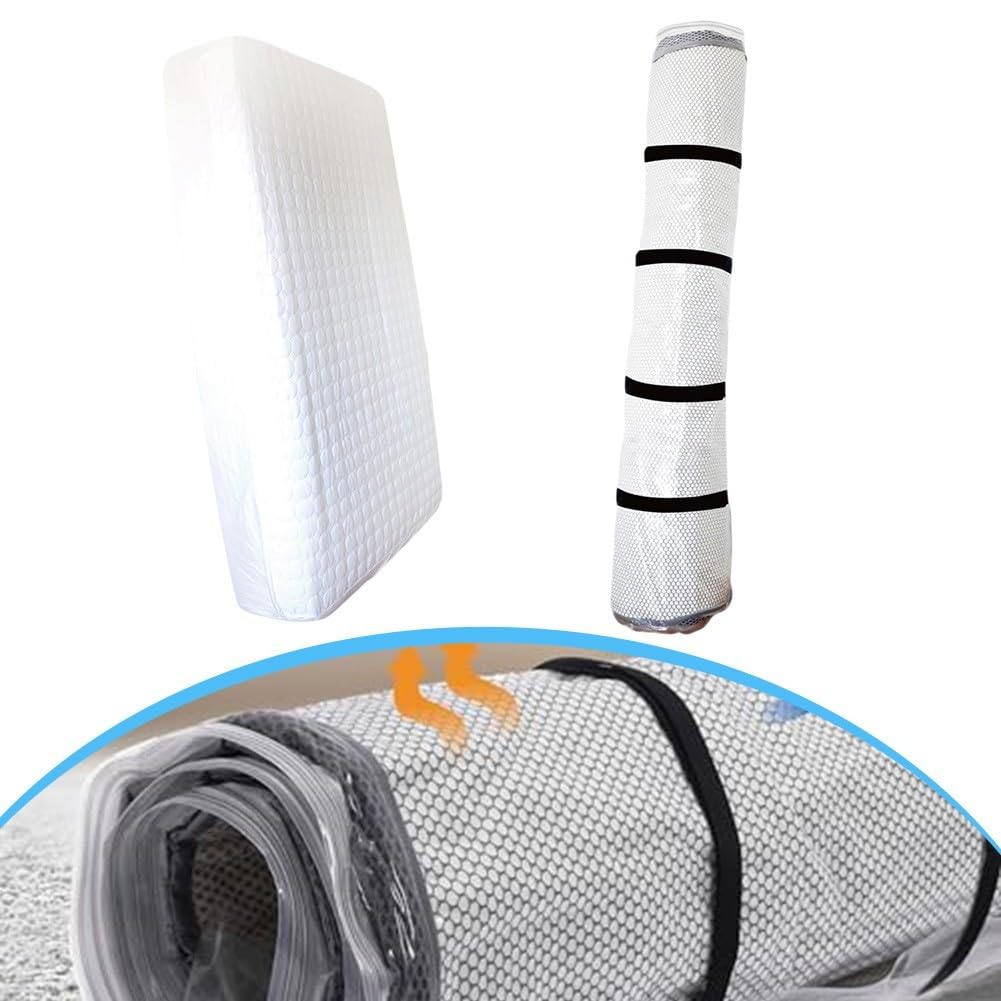 Zoegneer Sac de rangement sous vide pour matelas en latex (250 x 200)