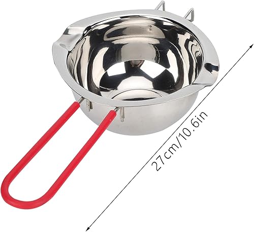 Miniatura 2 de Alvinlite Olla de doble caldera de acero inoxidable, olla de fusión de queso y mantequilla, olla para derretir mantequilla y chocolate y caramelo