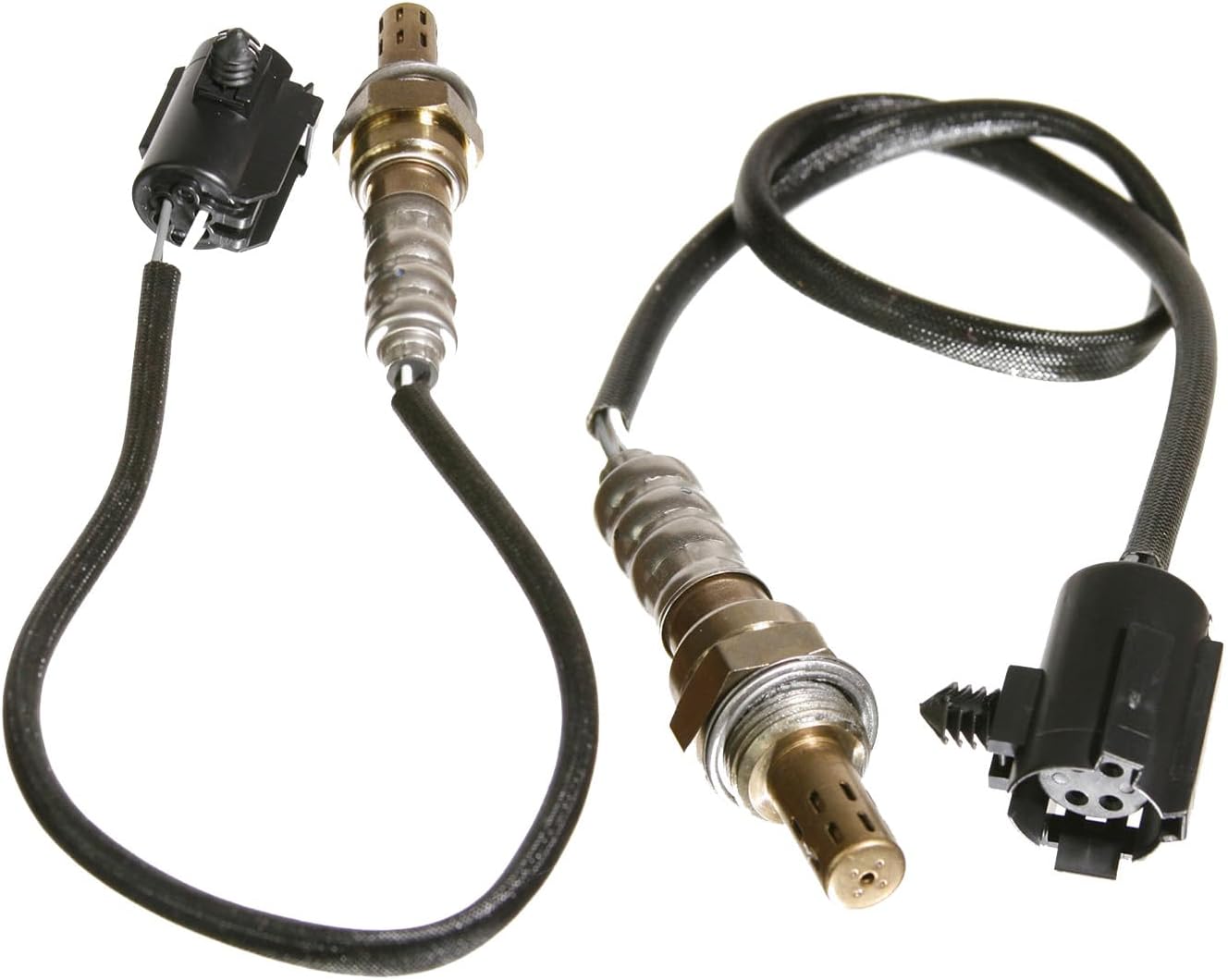 Maxfavor 2Pcs Upstream and Downstream O2 Oxygen Sensor Fit For 2000 1999 1998 Chrysler Cirrus Dodge Stratus Plymouth Breeze 2.0L 2.4L 02 Sensor 234-4078 234-4079