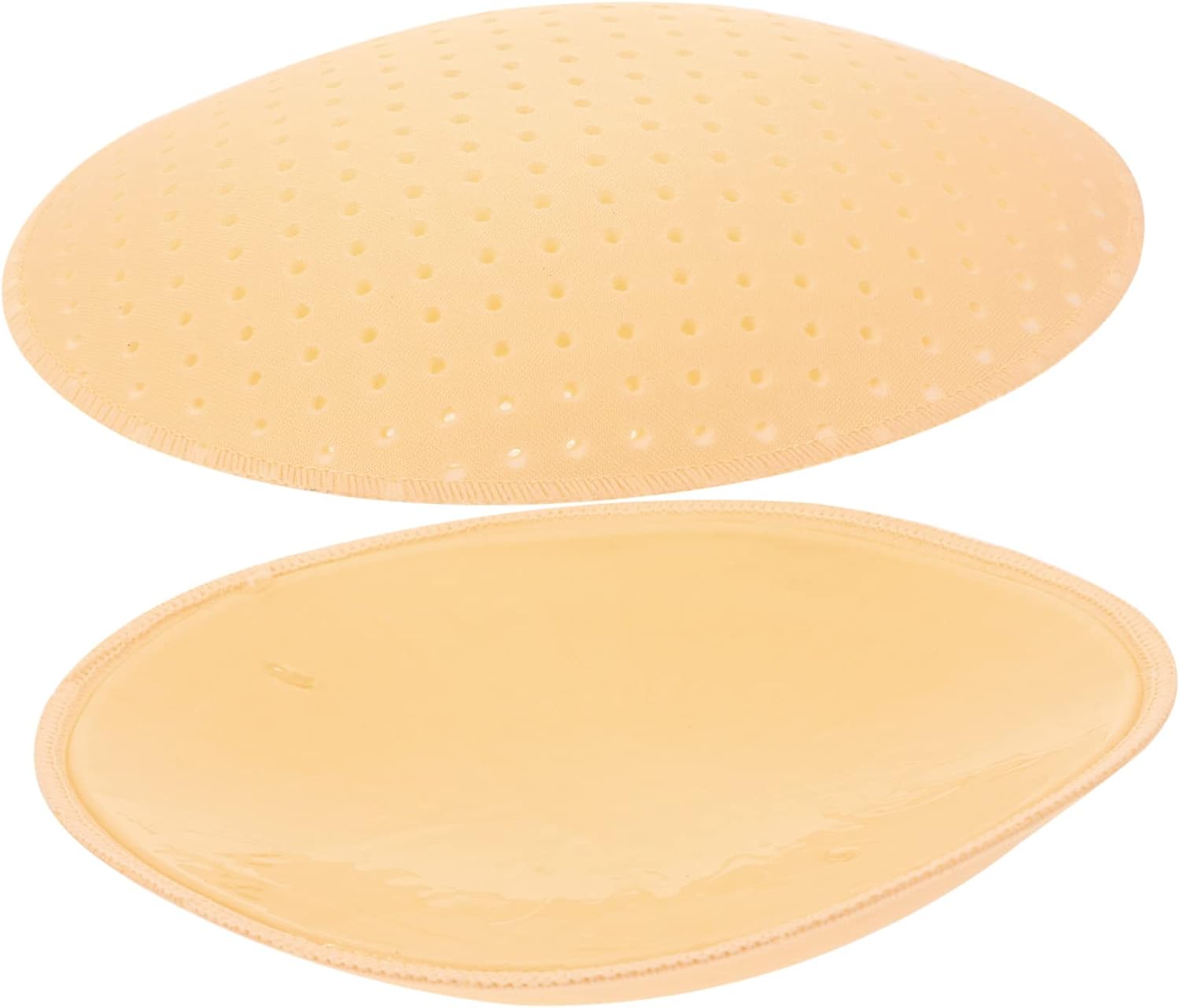 Healifty Adhesive Silicone Hip Lifting Pads for Women Comfortable Butt Pad Enhancer Hip Cushion for Body Shaping Underwear Accessory 2 Pack 5.31X5.31X1.18In