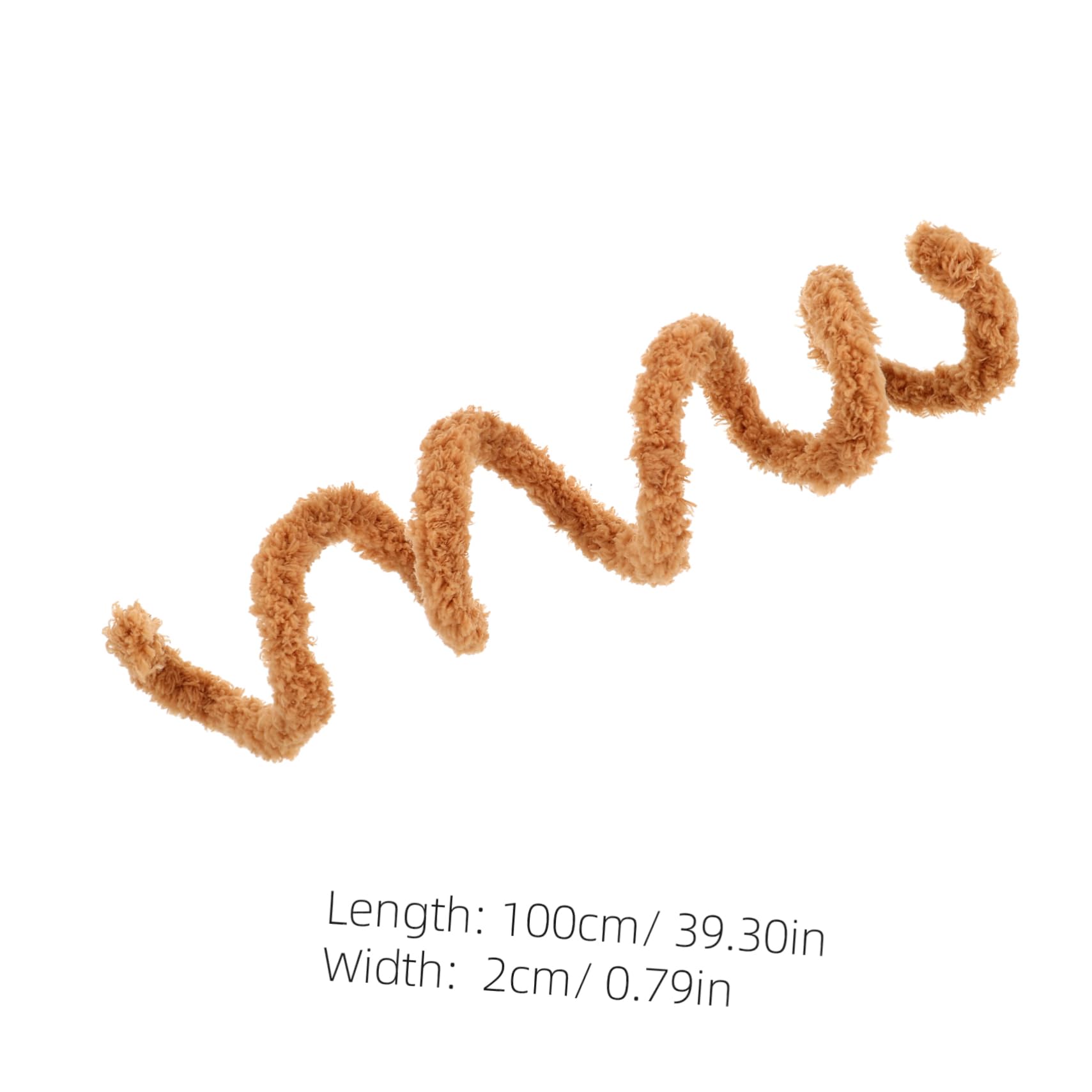 SEWACC 2pcs Fuzzy Sticks for DIY Crafts: Pipe Cleaner Craft Supplies for Creative Handmade Accessories Craft Rods for Decorations