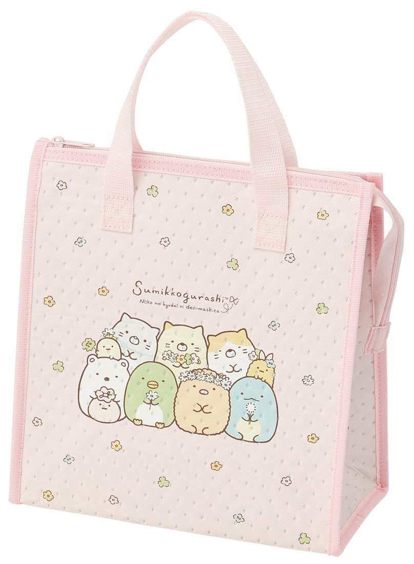 SkaterFBC1 Nonwoven Lunch Bag, Insulated Bag, Sumikko Gurashi Neko Kyodai