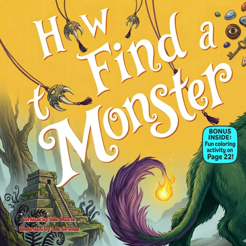 How to Find a Monster: A Silly Rhyming Adventure About Bravery, Imagination, and Finding the Monster Inside You