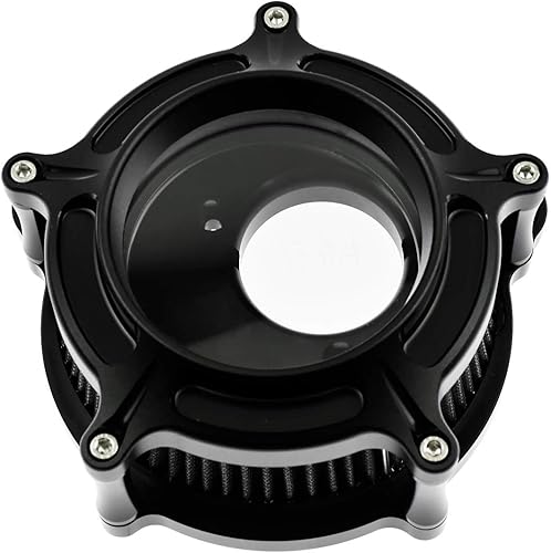 Miniatura 7 de HDBUBALUS Filtro de aire CNC para motocicleta, filtro de aire, sistema de admisión apto para Harley Touring Trike Street Glide Road Glide Softail