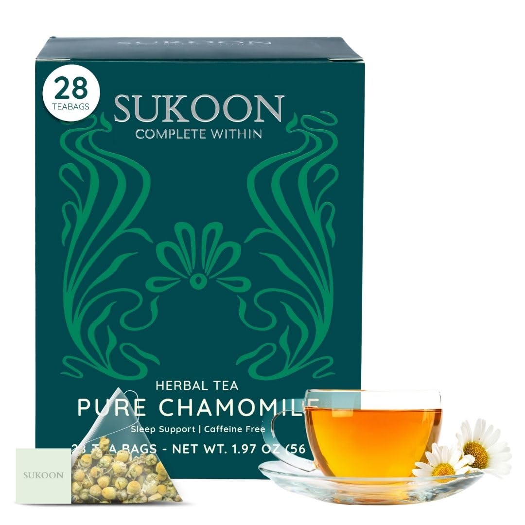 See full amazon price history chart for Sukoon Pure Chamomile Tea - Sleep Tea, Sourced From Uttrakhand, India, Organic, In 28 Pyramid Tea Bags | Chamomile Tea Loose Leaves In Biodegradable Tea Bag | Night Time Relaxing Tea, 120 Gram Sukoon Pure Chamomile Tea - Sleep Tea, Sourced From Uttrakhand, India, Organic, In 28 Pyramid Tea Bags | Chamomile Tea Loose Leaves In Biodegradable Tea Bag | Night Time Relaxing Tea, 120 Gram (B0CG984J88) Amazon Price History, Amazon Price Tracker