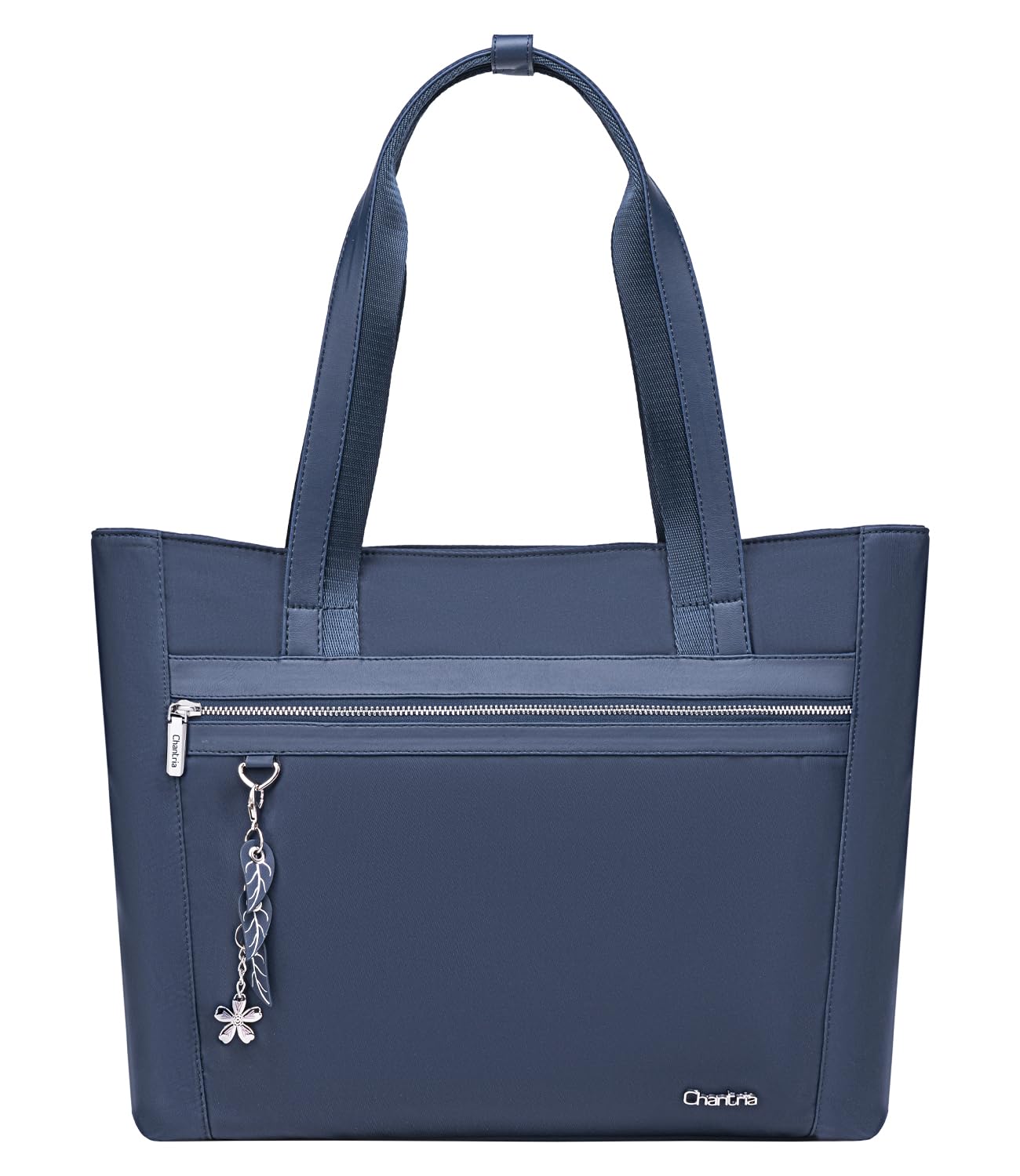 CHANTRIA Tote Bag for Women 8L Stylish Hand Bag for Ladies 14-inch Laptop Multiple Pocket Water-resistant Nylon Womens Shoudler Bag for Office College Casual