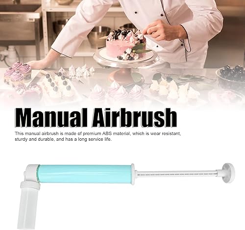Miniatura 4 de Aerógrafo manual para pasteles, herramientas de decoración con purpurina, kit de decoración de pasteles de cocina, kit de decoración para pasteles