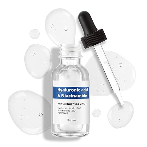 Miniatura 5 de Ácido hialurónico y suero de niacinamida  Hidratación profunda e iluminador para la cara  Antienvejecimiento, reducción de arrugas, minimizador de