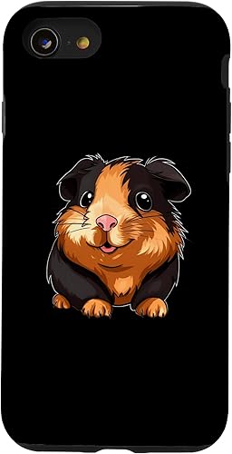 Miniatura 31 de iPhone 12 mini Cute Handdrawing Guinea Pig for a Guinea pig Lover Case