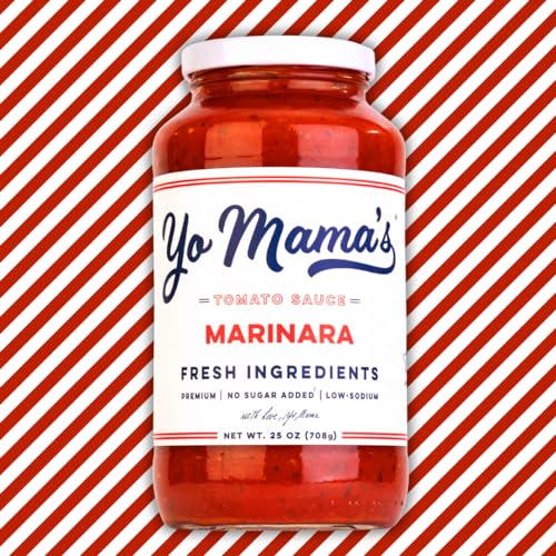 Yo Mama’S Foods Keto Marinara Pasta And Pizza Sauce By Yo Mama'S Foods, No Sugar Added, Low Carb, Low Sodium, Gluten Free thumb #1