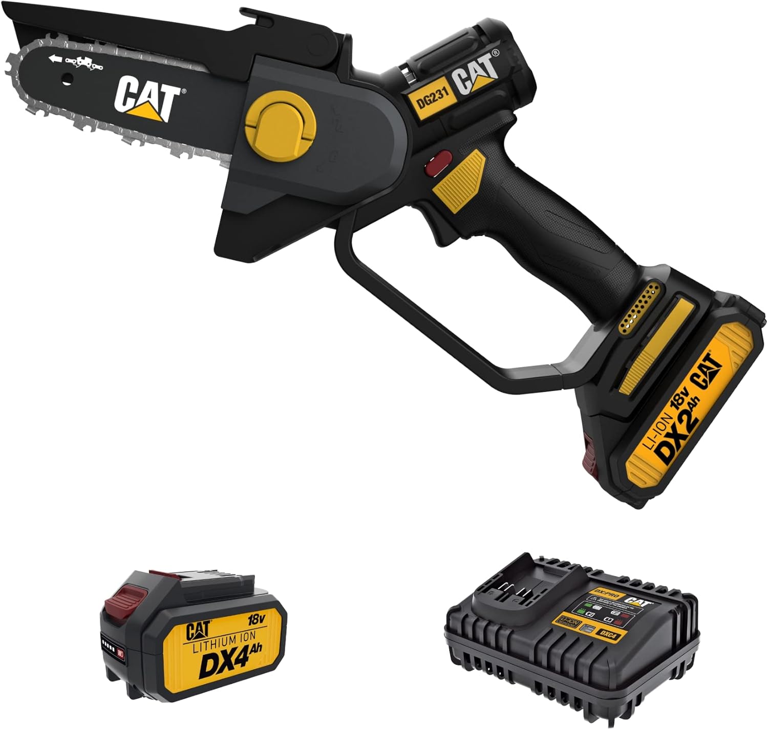Cat® 18V Brushless 5” Pruning Saw (Battery & Charger Included) - DG231