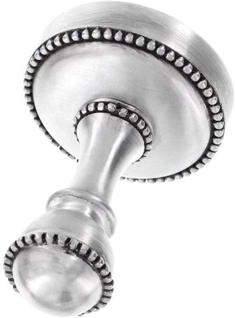 Vicenza Designs PO9006 Sanzio Robe Hook, Large, Antique Nickel