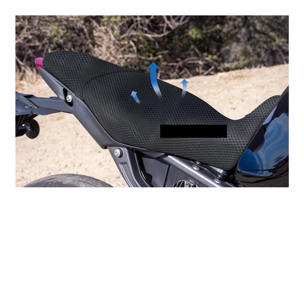 Coprisella per moto sportiva Coprisedile per MT09 MT 09 MT-09 2021 Accessori moto Mesh Elasticità Protezione cuscino Sella in tessuto di nylon