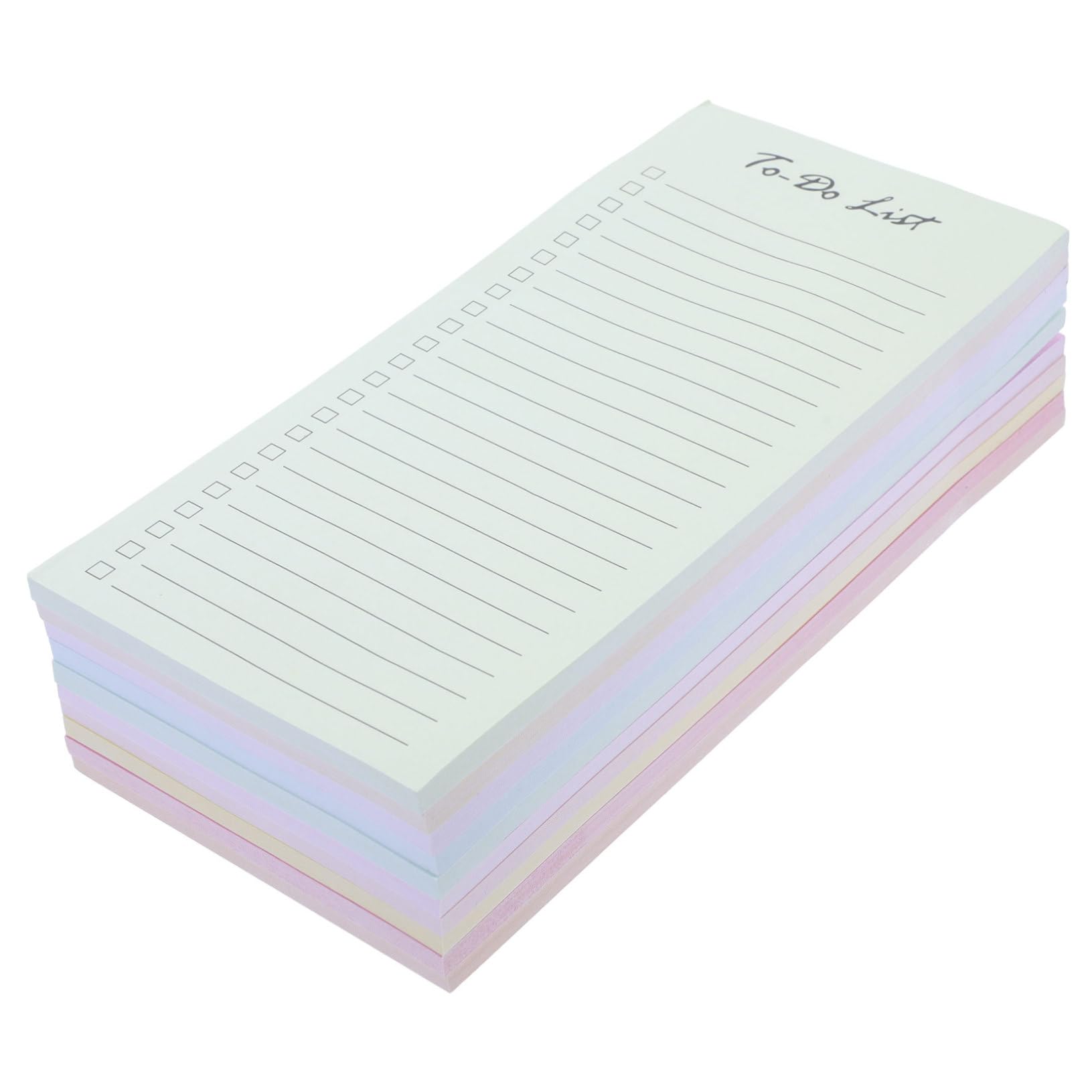 Bloc-notes Autocollant 10pcs 50 Pages Papier Ligné de Planification