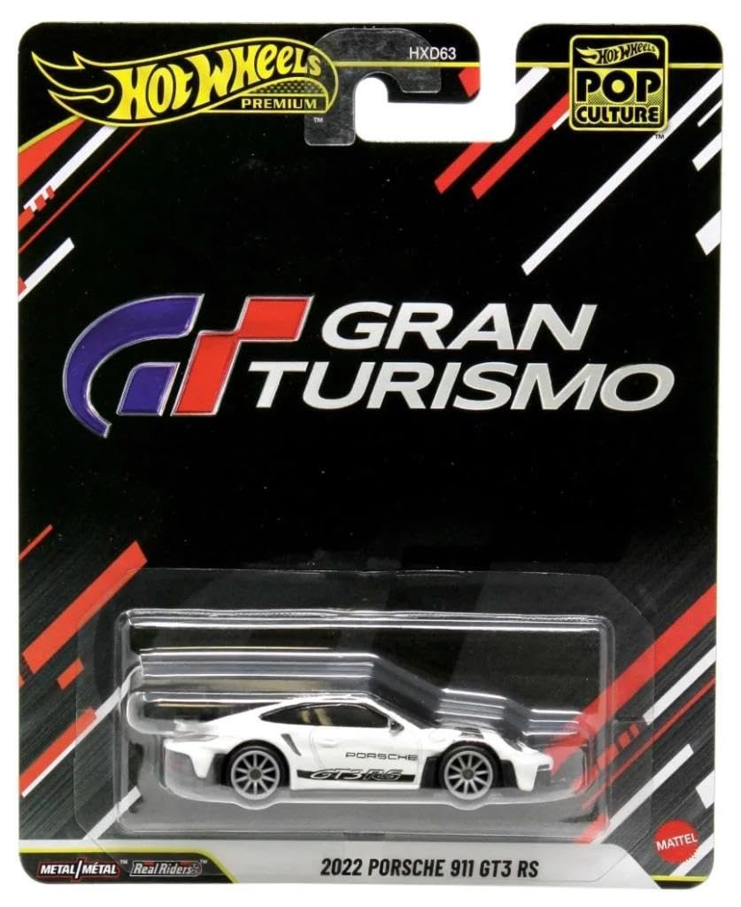 Hot Wheels Porsche 911 Turbo 3.3 ×2 Hot Wheels Pop Culture 2022 PORSCHE 911 GT3 RS JHW82-HXD63