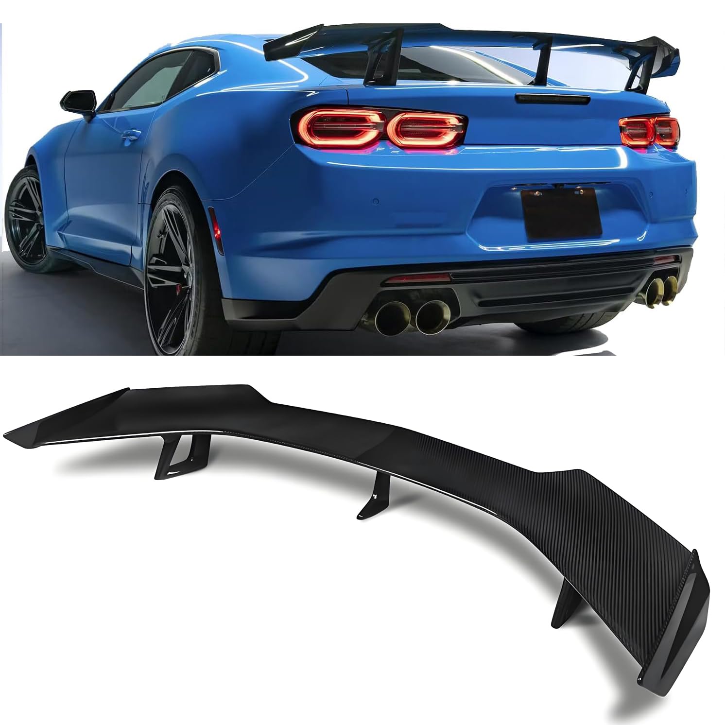 アベンジャーズ セルフィルム Amazon.com: Rear Spoiler Trunk Wing ZL1 1LE Style Carbon