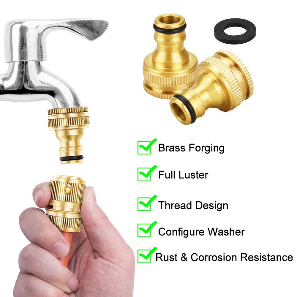 Raccordi Idraulici Efield Ottone Adattatori Pex-a In Ottone 1/2x1 - Foto 7