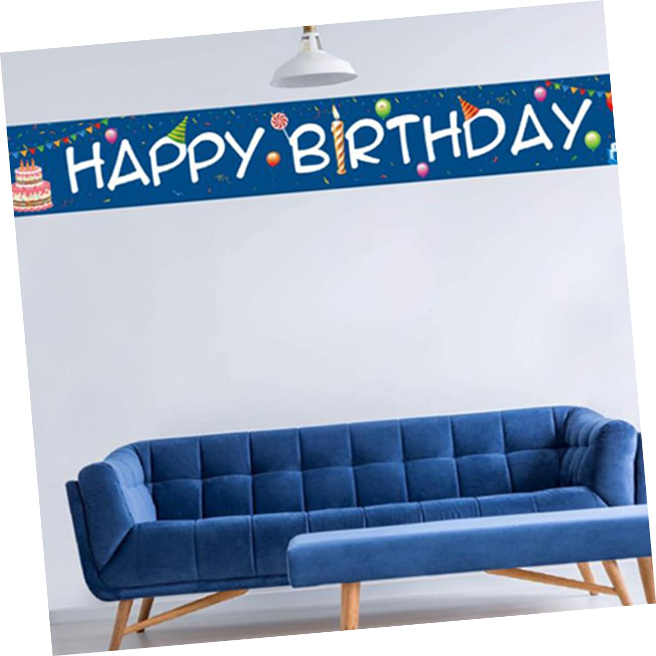 TOYANDONA 3piezas Banderín Colgante De Cumpleaños Infantil Decoración Para Fiesta y Fotografía Interiores y Exteriores Para Cumpleaños De Niño Niña y Niñas