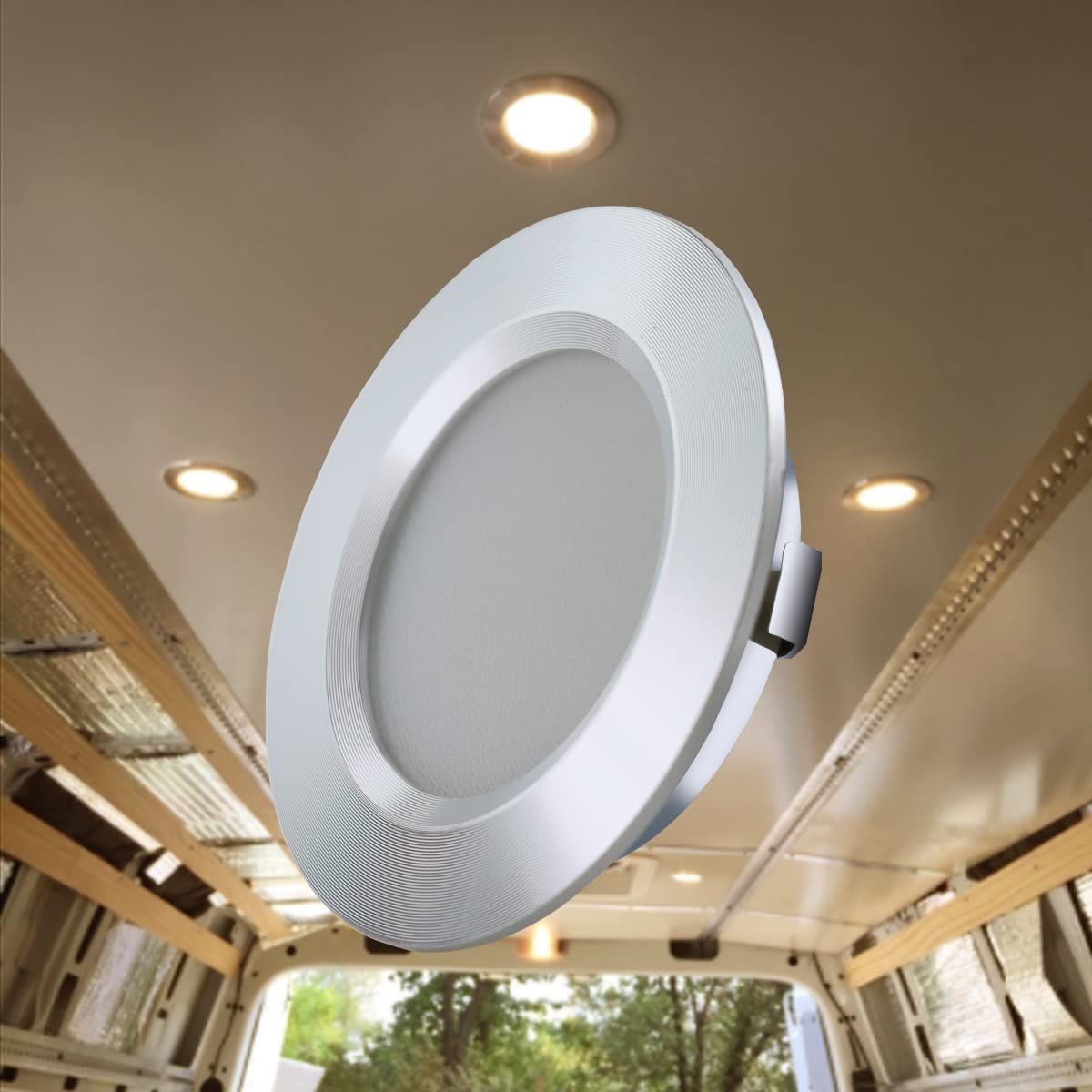Trailer Interior Led Recessed Lights New Enclosed Trailer LED Lighting