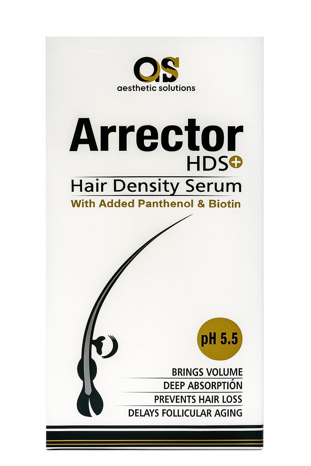 Arrector HDS+ Hair Density Serum with Panthenol & Biotin | Hair Growth Formula for Thicker, Stronger, and Healthier Hair | pH 5.5 | Prevents Hair Loss & Delays Follicular Aging-(50ml)-picture-30
