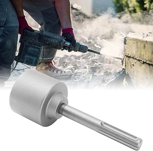 Miniatura 2 de Taladro de poste en T, vástago de 5 hoyos, broca de acero, poste de cerca, poste de mano, martillo, accesorio para taladro de martillo giratorio y