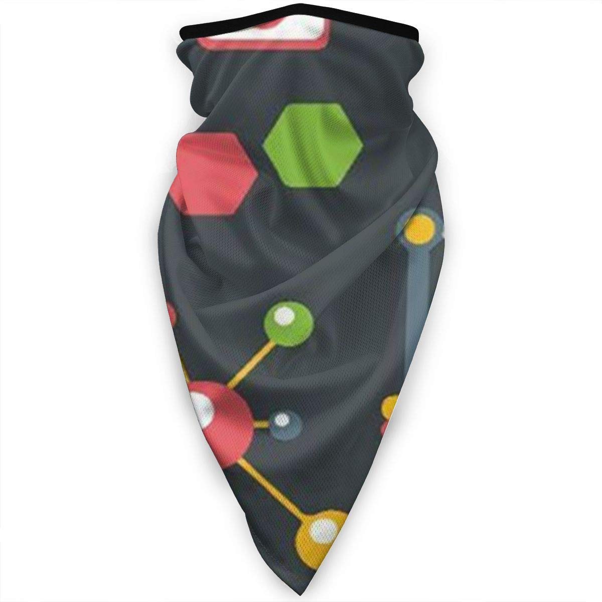 Bandana Face Mask Unisex Cycling Scarf Neck Gaiter Balaclava Headwear Headband for Outdoor Cycling Motorcycle with UV Protection Funny Cat Astronaut Space