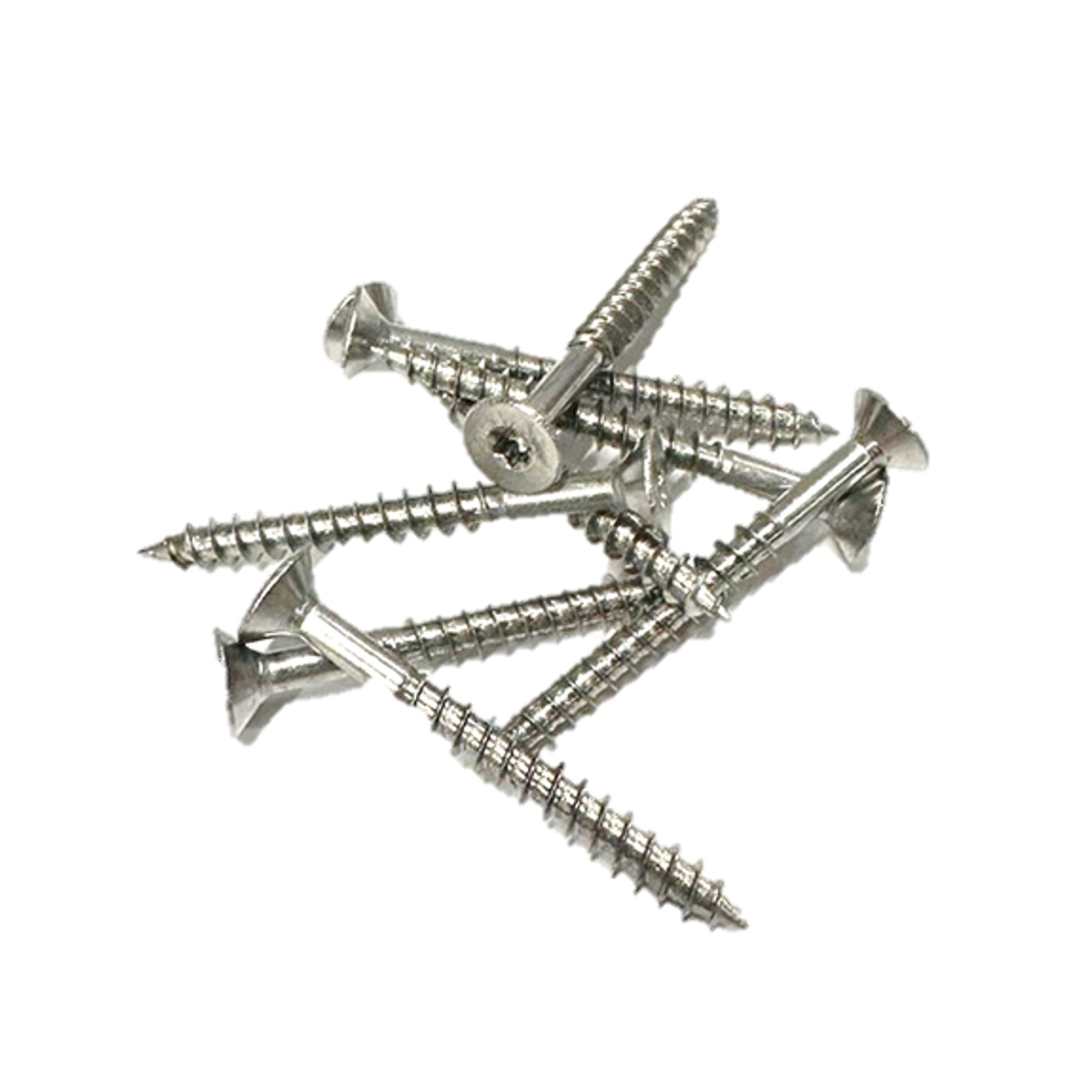 200 Stk. WPC Clips 7mm + Schrauben + 40 Start Endclips + Bit Befestigung Klammern Montageclips Terrassenclips