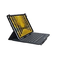 Logitech Universal Folio Cover iPad o Tablet con Tastiera Bluetooth Wireless