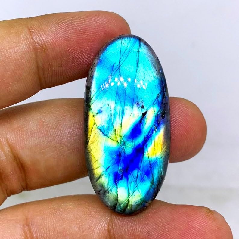 Labradorite cabochon pour bricolage de bagues et colliers faits main - 3
