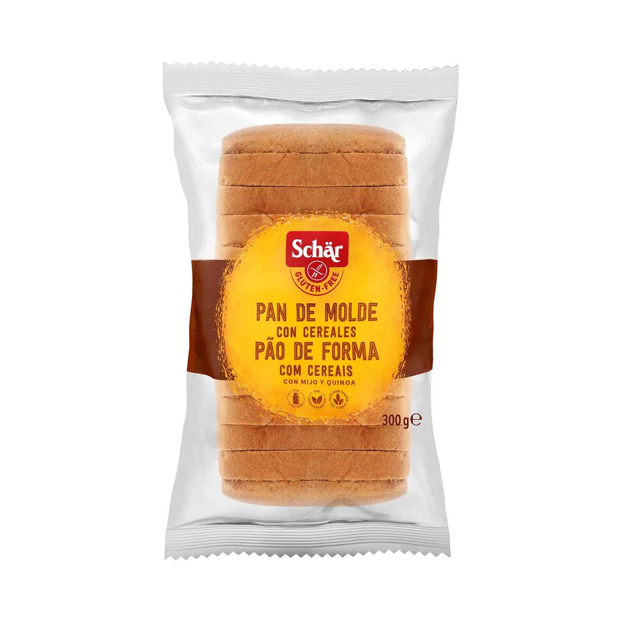 SCHÄR Glutenfreies Mehrkornbrot SCHÄR 300 g. 3er-Pack