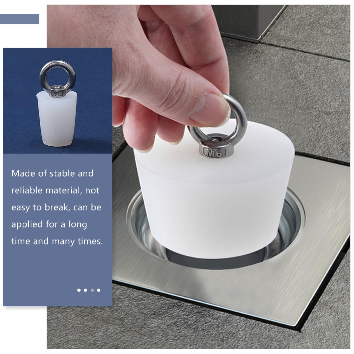 Alipis 12 Piezas Sello De Tapón De Baño Tapón De Pelo para Bañera Tapa De Ducha Tapón De La Bañera Tapón del Lavabo del Baño Anillo De Sellado Prueba De Fugas Caucho