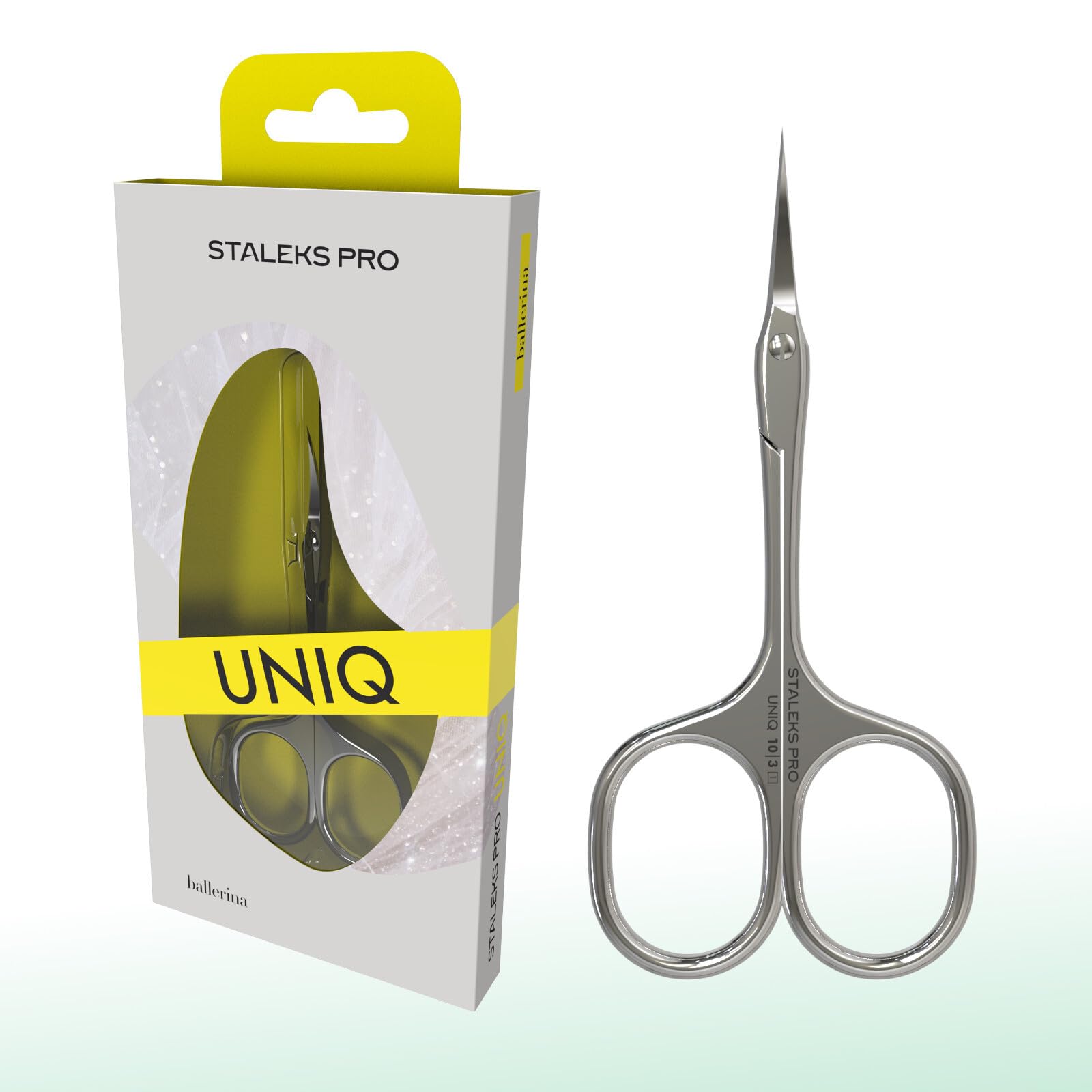 Staleks Pro Professional cuticle scissors “Ballerina”Uniq 10 Type 3