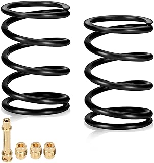 HIAORS Racing 18lb Valve Springs for Predator 212cc 196cc 224cc Non Hemi GX160 GX200 6.5hp OHV Clone Engine Coleman CT200U BT200X CT200U-EX Mini Bike Go Kart Performance Parts with Main Jet Kit