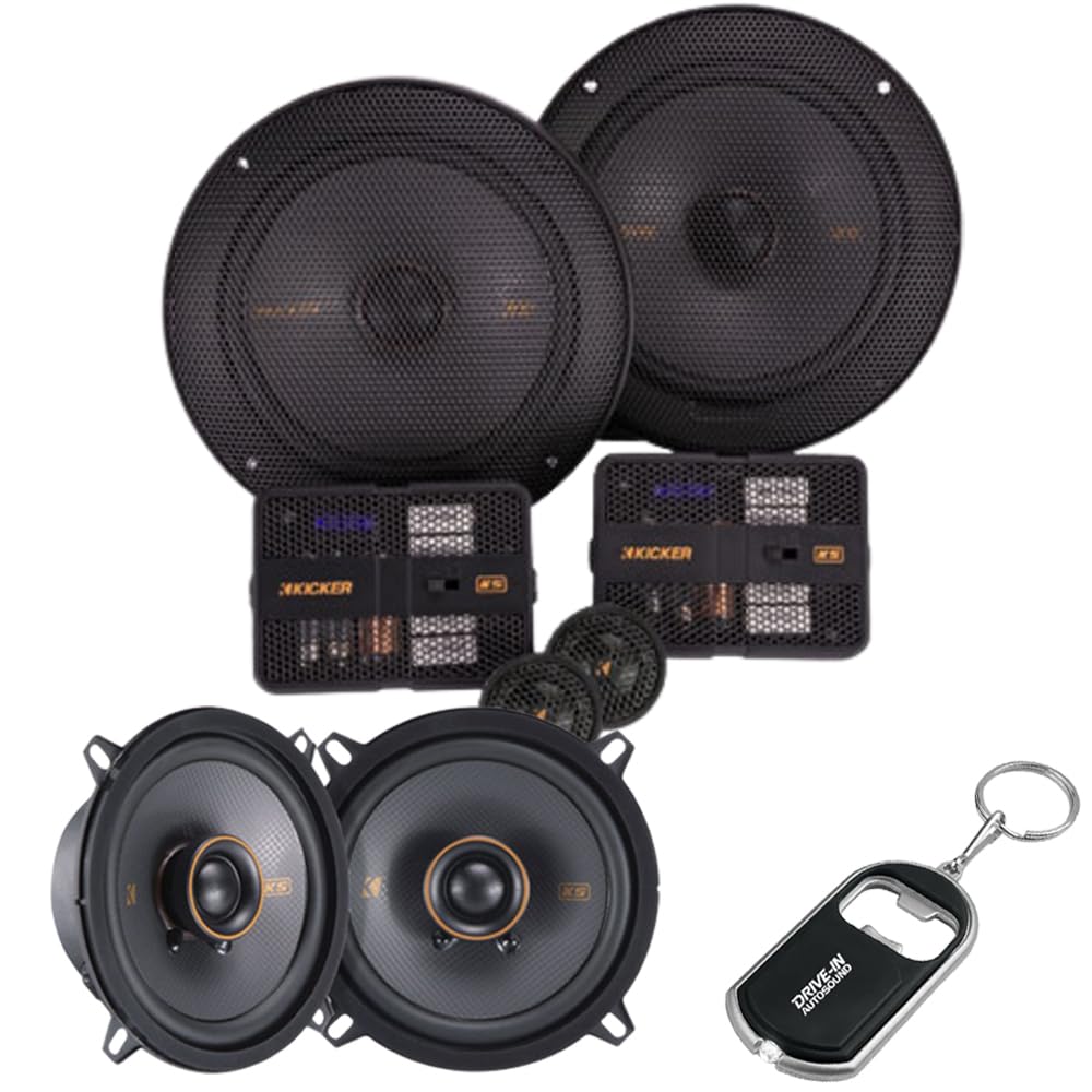 Amazon.com: KICKER KS-Series 51KSS6504 6.5